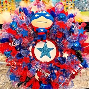 Captain America Wreath
